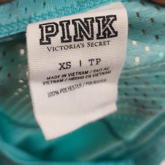 PINK Mint Green Jersey sz XS - Picture 6 of 6